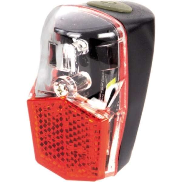 achterlamp 1 led spatbord achterlicht sjiek Rood
